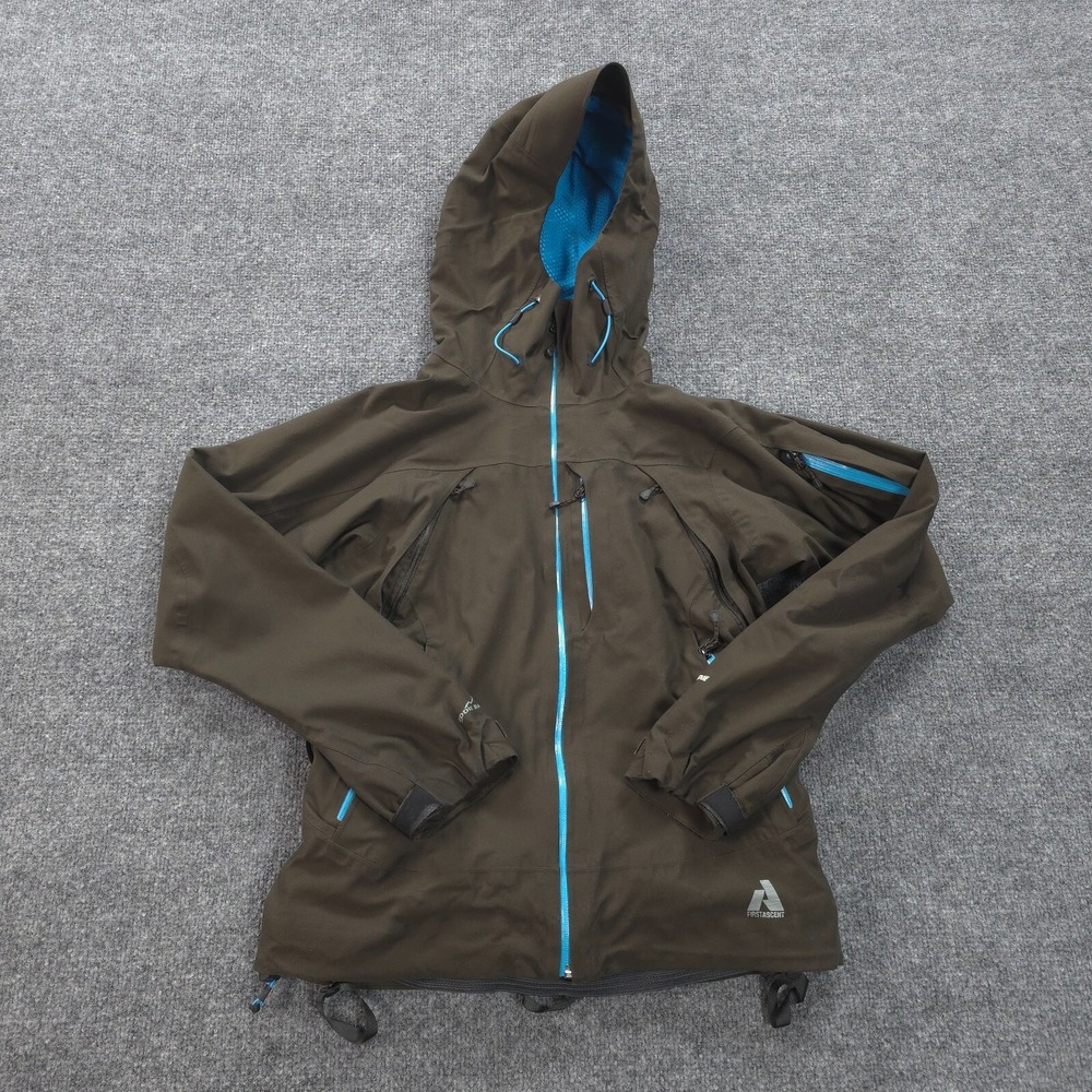 Eddie Bauer Jacket Womens Small Brown First Ascent Weather Edge Pro Whittaker